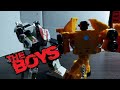 unfinished transformers stop motion test fight