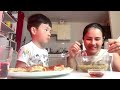 Buổi Trưa Nấu Nồi Súp Sườn - Arthur Ăn Ba Món - Súp Nui- Hủ Tiếu - Pizza - Làm Trò Cho Ba Mẹ Cười