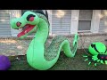 My MASSIVE 2023 Halloween Inflatable Display! (Daytime Walkthrough) [140+ Inflatables]