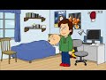 Caillou Pretends To Be Sick/Grounded