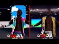 WWE 2K23 vs WWE 2K24 All Entrances so far!