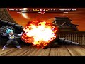 [KOF Mugen] SON GOKU SSJ BLUE VS VEGETA SSJ BLUE