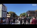 139-year-old San Francisco Victorian home is moved by truck 7 blocks to a new location