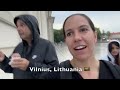 Vilnius First Impressions| Lithuania Travel Vlog| Rory and Sage World Class Ep.104