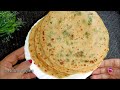 garlic paratha - wheat flour garlic paratha recipe with liquid dough in 5 mins|गार्लिक पराठा रेसिपी