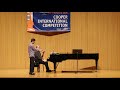 2019 Thomas & Evon Cooper International Competition Violin - Recital Finals: Enrique Rodrigues