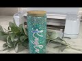 GLASS SNOW GLOBE TUMBLER TUTORIAL