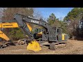 Buying a DEAD 120,000lb MONSTER Excavator and transporting it to the Compound!!
