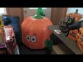 NEW FOR 2024 Gemmy Halloween Airblown Inflatable 3.5ft Spookley The Square Pumpkin