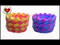 How to make Paper Vase ( very easy ) : DIY Craft