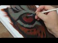 Paint a Tiger Eye | Full Acrylic Painting Tutorial