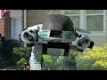 Robocop “ED-209” Home Security System. Stop motion short