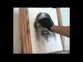 Defragmented… | Charcoal Portrait Drawing