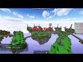 FAKE WALL PLAYER TRAP! - Minecraft SKYWARS TROLLING (INVISIBLE GLITCH?)