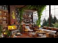 Smooth Jazz Piano Music for Unwind, Work, Study ☕ Relaxing Jazz Music at Cozy Coffee Shop Ambience