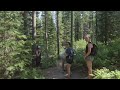 Lava Lake Trail Virtual Hike in Montana's Madison Range - Virtual Treadmill Walking Video