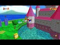⭐ Super Mario 64 PC Port - Flipflop Bell's Castle Grounds - Longplay