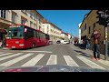 Ljubljana City Center Drive in 4K UHD (60 fps)