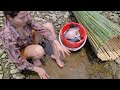 Fishing | The best way to Fish in the River : Bamboo basket / Phạm Tuyết Mai - @singlegirl1993