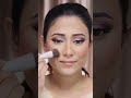 Step By Step Self Bridal Makeup😍❤️ | #shorts | SUGAR Cosmetics