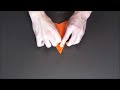HOW to make a easy paper airplane that flies far - origami plane rocket [GUNAR]