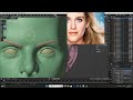 Blender 3D Character Sculpting part1