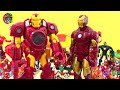 COLECCION IRONMAN TODAS LAS FIGURAS DE IRON MAN MARVEL LEGENDS JUGUETES