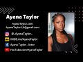 Tumbling Reel - Ayana Taylor