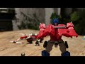 Optimus Prime Stopmotion Test!