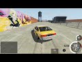 BeamNG.drive Drifting inside a parking garage