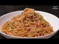 Easiest Spaghetti Pasta Recipe - Spaghetti Aglio e Olio Recipe | How To Make Spaghetti Pasta