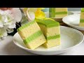 Pandan Agar-agar Jelly Cake | 香兰千层蛋糕, 香兰果冻蛋糕