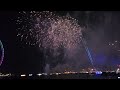 Happy New Year fireworks in JBR dubai 2024