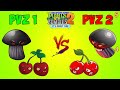 Random 15 Pair Plants PVZ 1 vs PVZ 2 - Which Team Plant Will WIn?