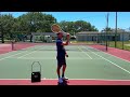 What is a Racquet Lag on the Tennis Serve?