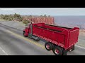 Beamng Drive - truck vs collapsed bridge Realistic