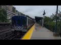 MTA Metro-North Hudson & Amtrak: Action in the Rain at Greystone (M7A, P32-Shoreliner, P32-Amfleet)