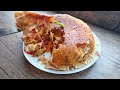 just put chicken on bread to make this pizza!