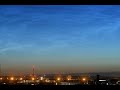 Noctilucent clouds timelapse 26.6.2022.