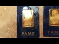 BEWARE OF FAKE PAMP 1oz GOLD BARS on eBay!