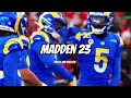 LA Rams Madden 23 Game Intro