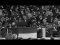 President Roosevelt delivers a speech in Warm Springs, Georgia. HD Stock Footage
