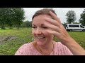 🌀 Hurricane Debby, in a MOBILE HOME || Large Family Vlog