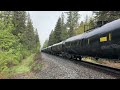 Eastbound Empties!!! CPKC Mixed Train East @ Choate BC Canada 21APR24 CP AC4400CW 9783 Leading