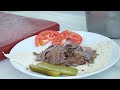 Extreme delicious Turkish Meat Bread! Turkish Cuisine