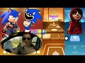 Sonic Prime 🔴 Smiling Sonic 🔴 Sonic The Hedgehog 🔴 Coco || Tiles Hop EDM Rush! || Coffin Dance