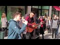 Padraig Cahill joined by Jacob Koopman Cover of All Of Me Live Grafton Street