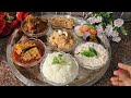 मेहमानों वाली नॉनवेज स्पेशल थाली Chicken Curry|Fish Curry|Dessert| Guest Meal|sheelakirasoi