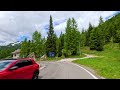 🇮🇹 Driving through Sella Pass, Dolomites, Italy #4k #travel #2024