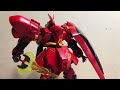 Sazabi HIGH GRADE 1/144 Gundam Char’s Counter Attack - Gunpla Kit Showcase
